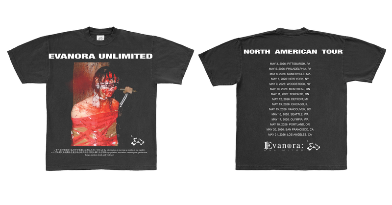 2026 North America Tour T-Shirt (Black)