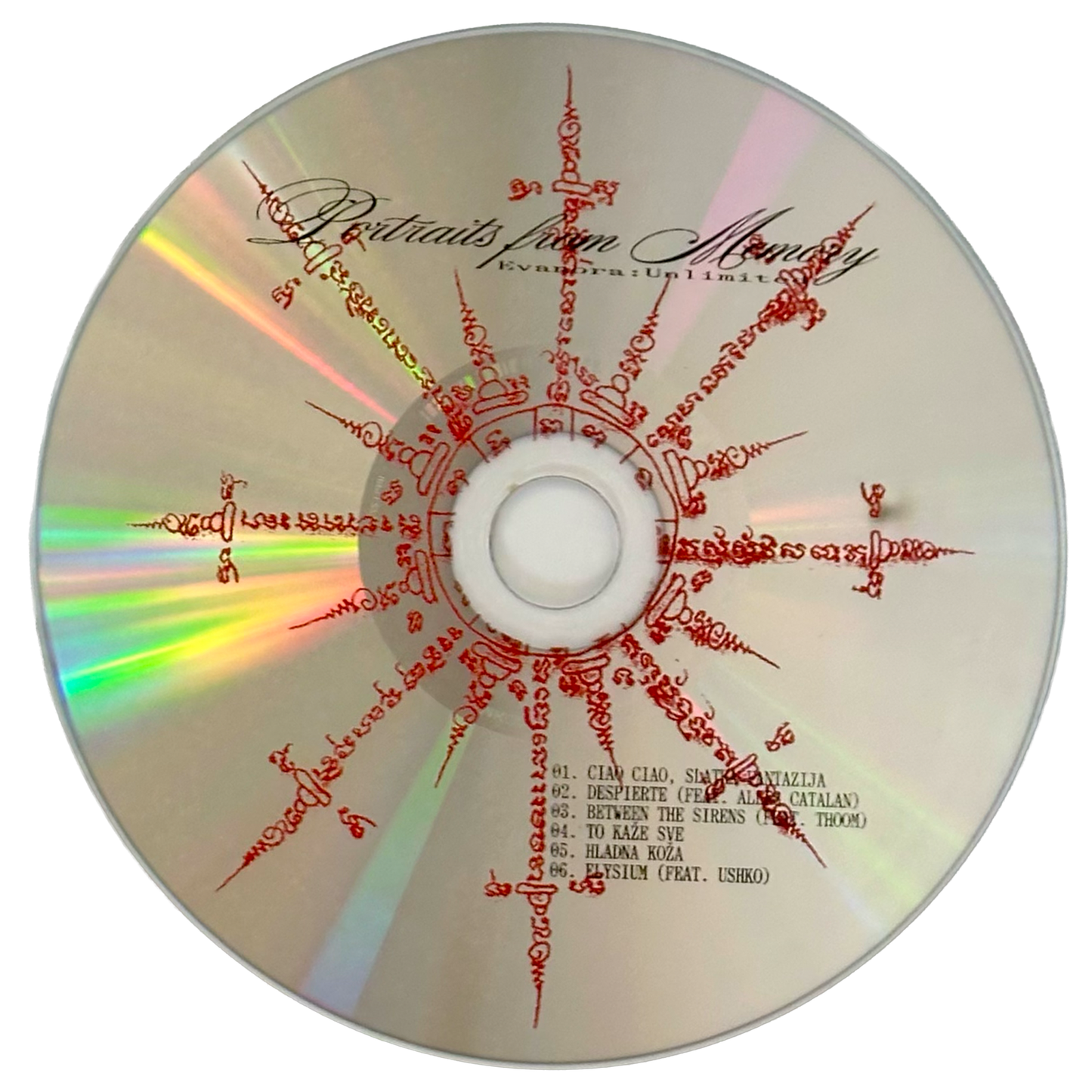 Portraits from Memory CD + Lyric Booklet