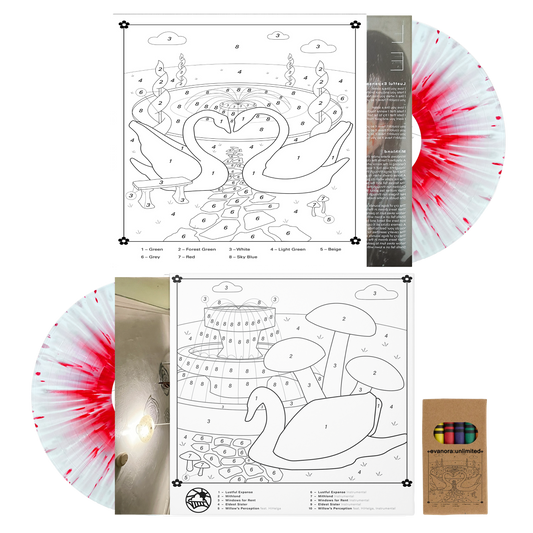 Lustful Expanse LP - 12" Limited Red Splatter Vinyl + Crayon Box [PRE-ORDER]