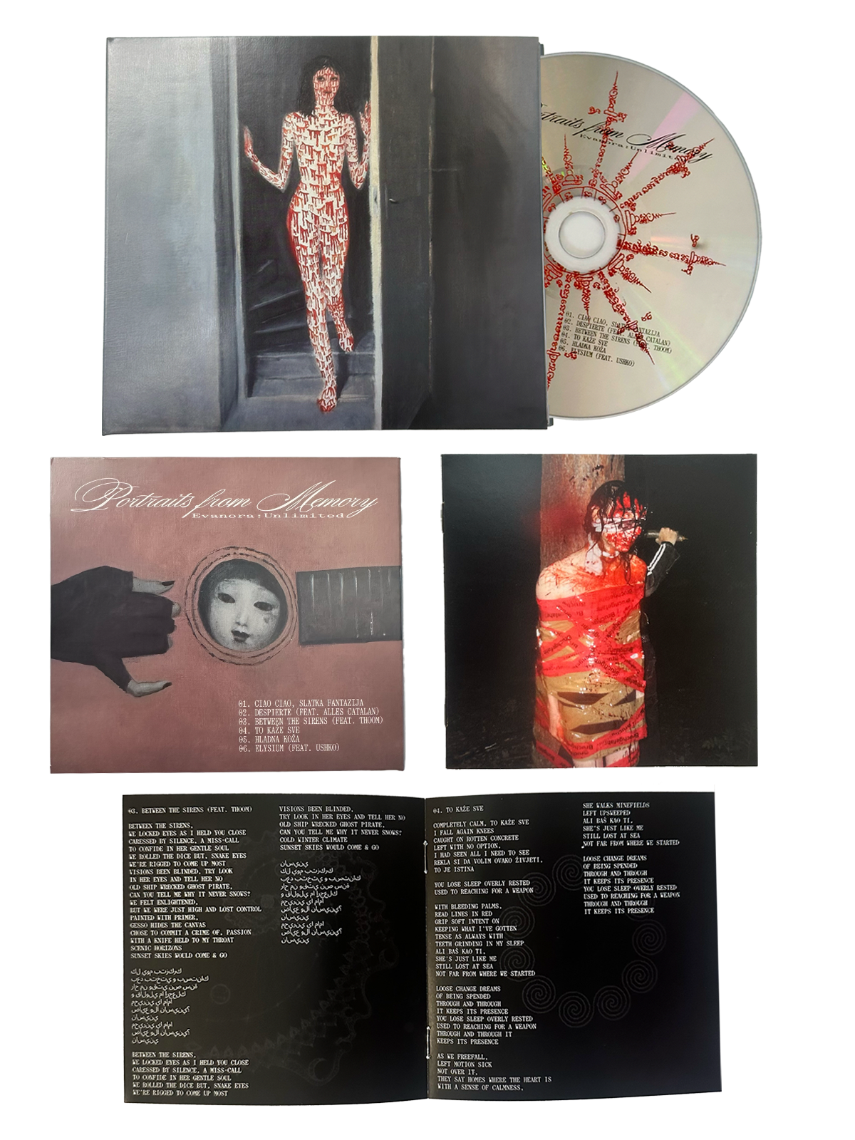 Portraits from Memory CD + Lyric Booklet